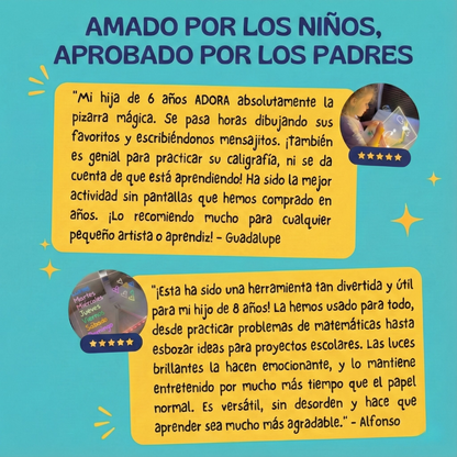 LumiKids™ – Pizarra Mágica LED