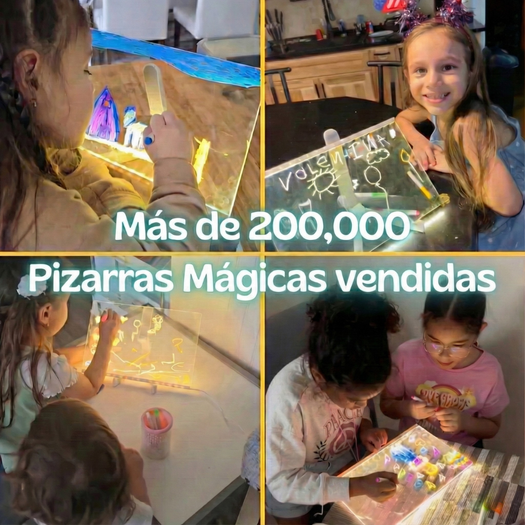 LumiKids™ – Pizarra Mágica LED
