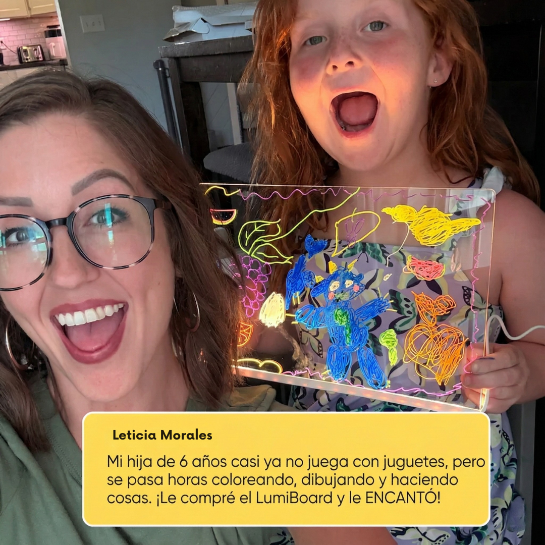 LumiKids™ – Pizarra Mágica LED